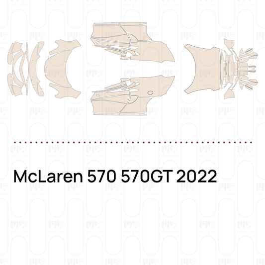Pre-Cut PPF McLaren 570 570GT 2022