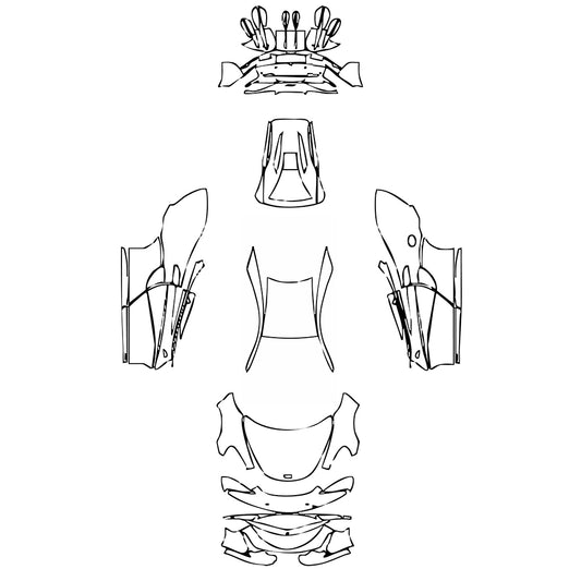 Pre-Cut PPF McLaren 570 570S Coupe 2015 - PPF-Kits