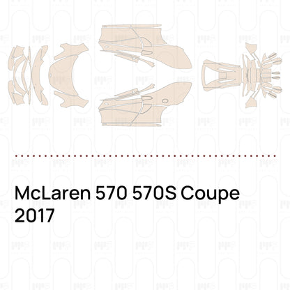 Pre-Cut PPF McLaren 570 570S Coupe 2017