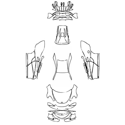 Pre-Cut PPF McLaren 570 570S Coupe 2019 - PPF-Kits