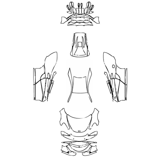 Pre-Cut PPF McLaren 570 570S Coupe 2019 - PPF-Kits