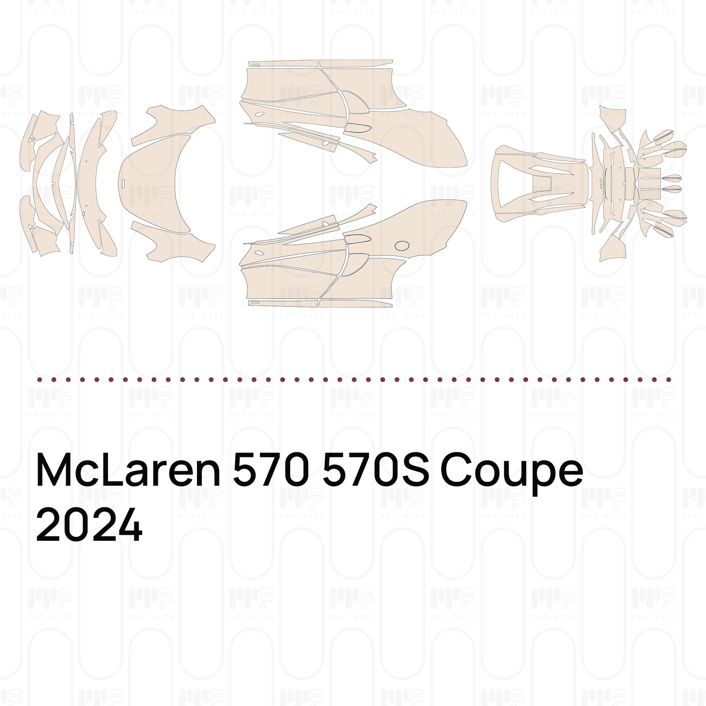 Pre-Cut PPF McLaren 570 570S Coupe 2024