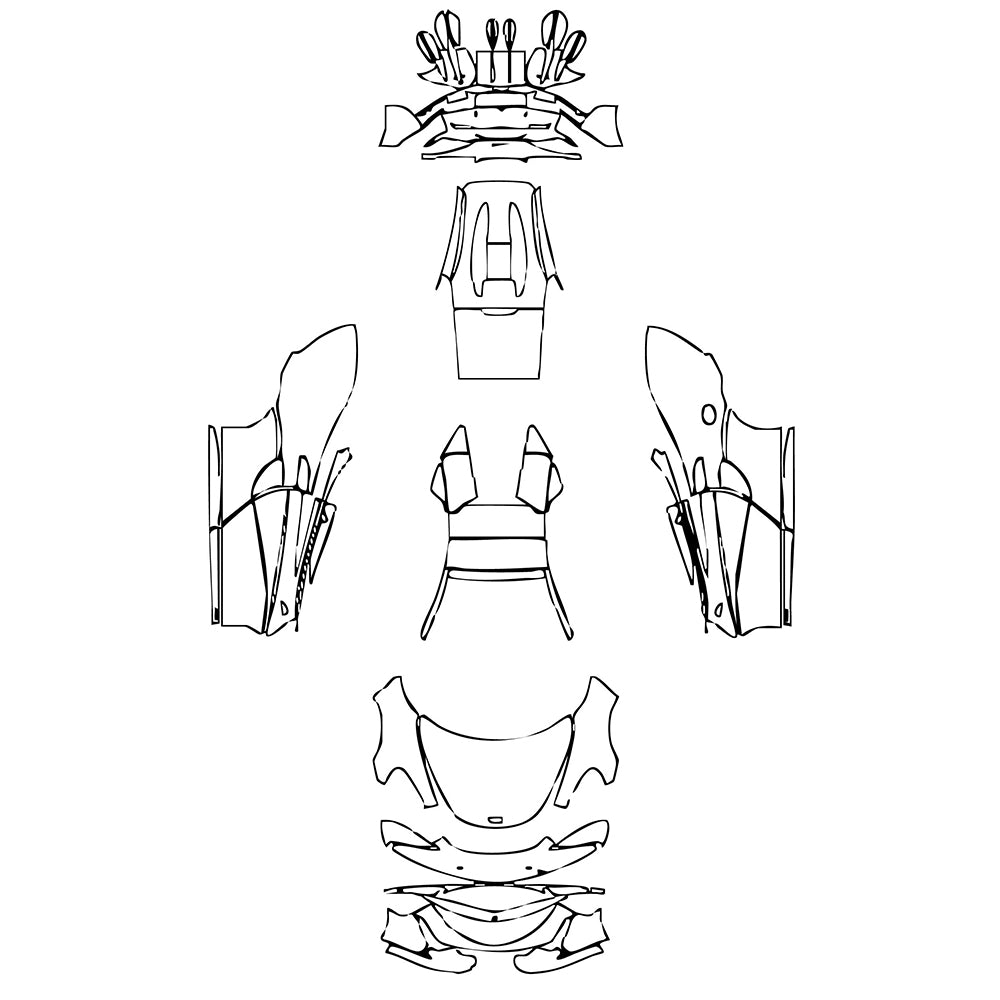 Pre-Cut PPF McLaren 570 570S Spider 2019 - PPF-Kits