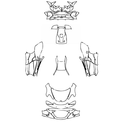 Pre-Cut PPF McLaren 600LT Coupe 2021 - PPF-Kits