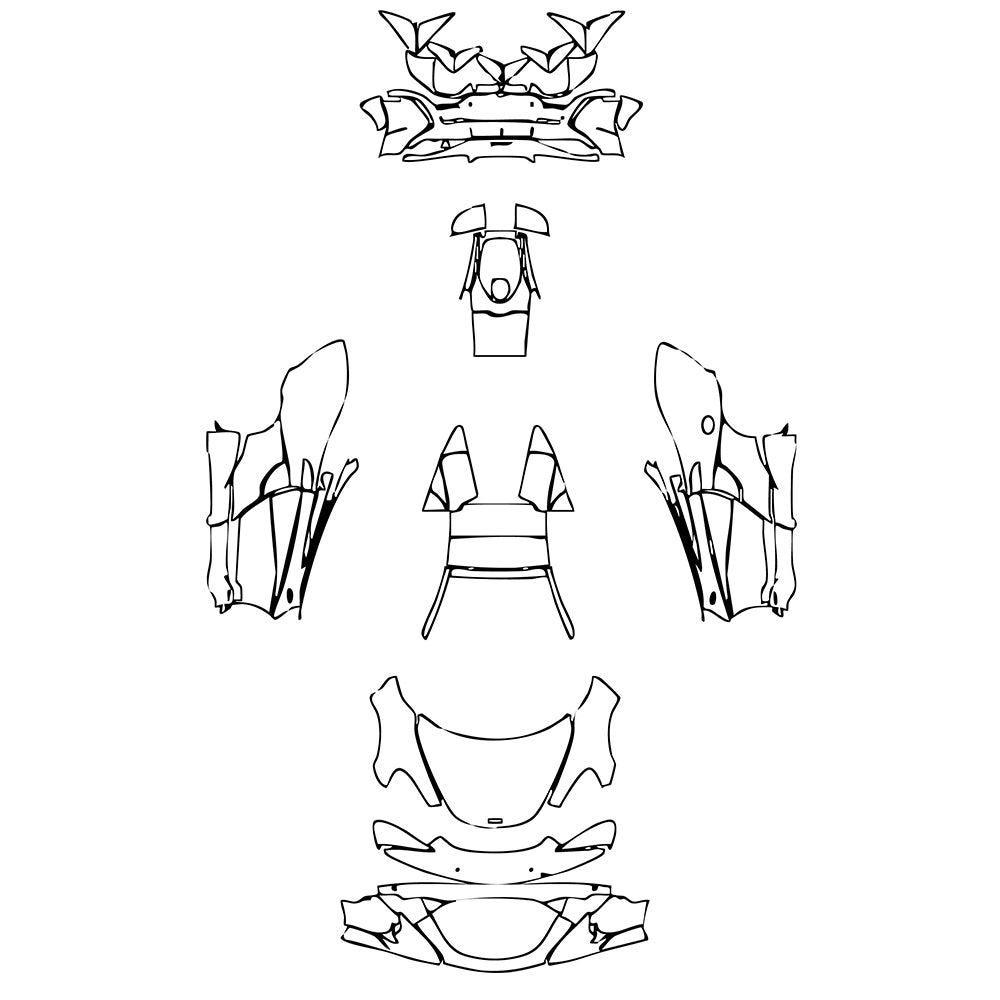 Pre-Cut PPF McLaren 600LT Spider 2019 - PPF-Kits