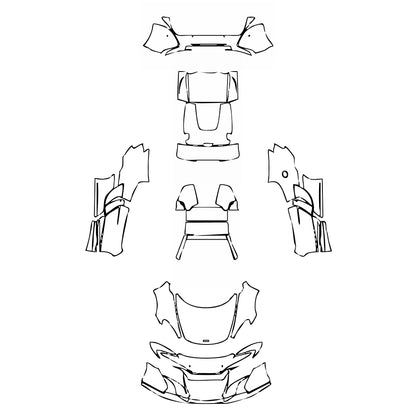 Pre-Cut PPF McLaren 650 650S Spider 2014 - PPF-Kits