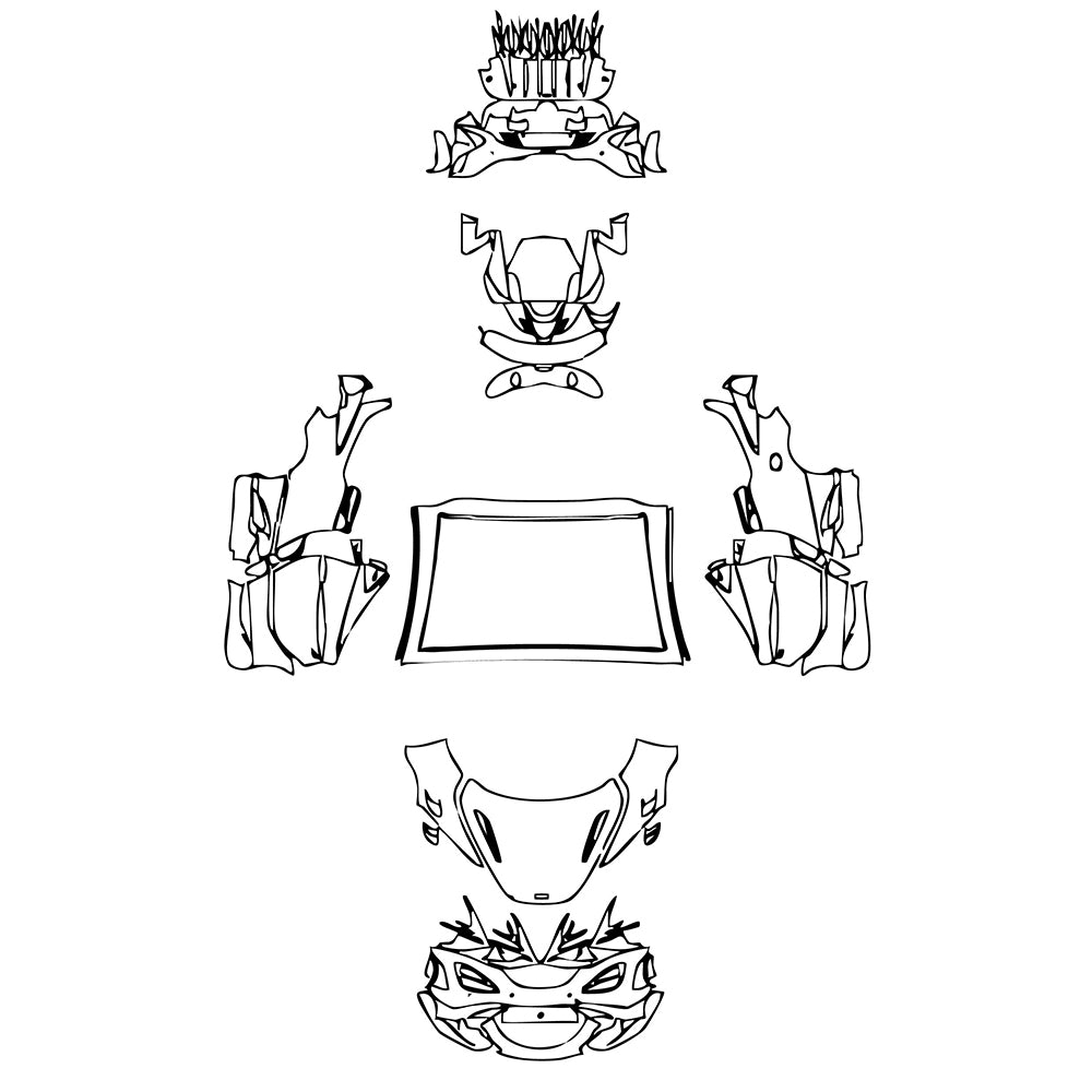 Pre-Cut PPF McLaren 765LT Spider 2024 - PPF-Kits