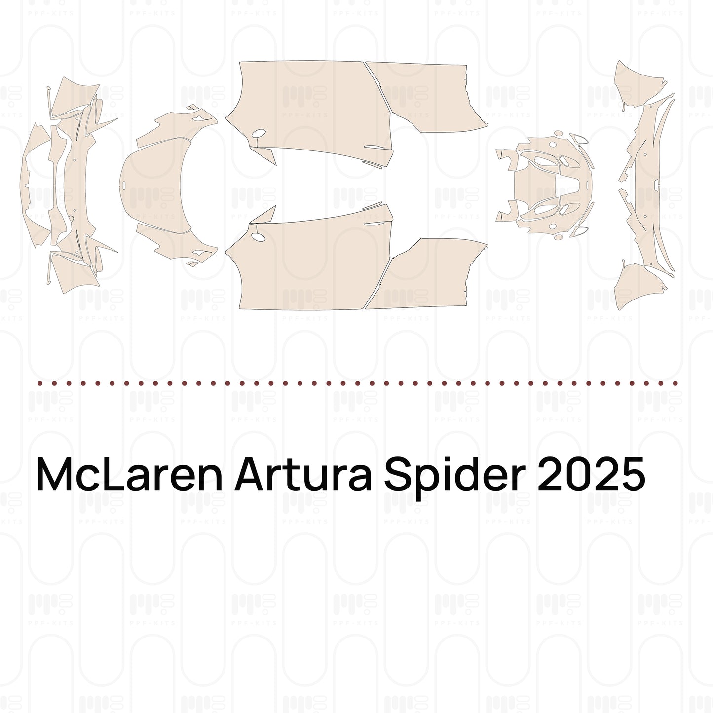 Pre-Cut PPF McLaren Artura Spider 2025