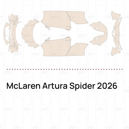 Pre-Cut PPF McLaren Artura Spider 2026