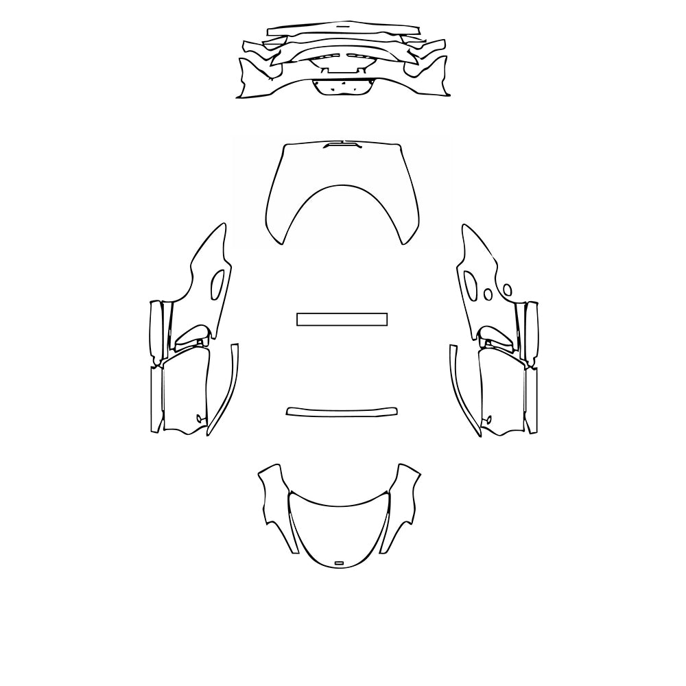 Pre-Cut PPF McLaren GTS 2024 - PPF-Kits