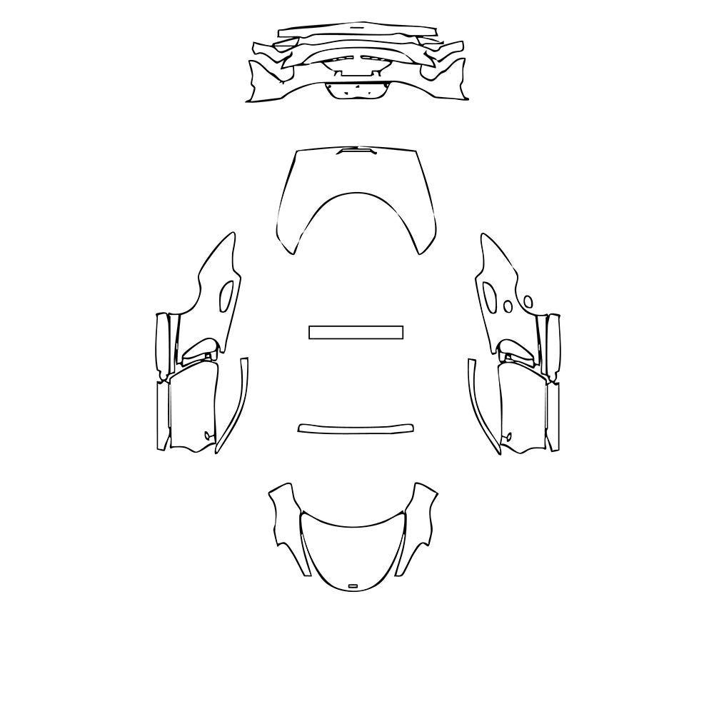 Pre-Cut PPF McLaren GTS 2025 - PPF-Kits