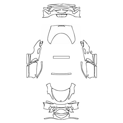 Pre-Cut PPF McLaren GT 2020 - PPF-Kits