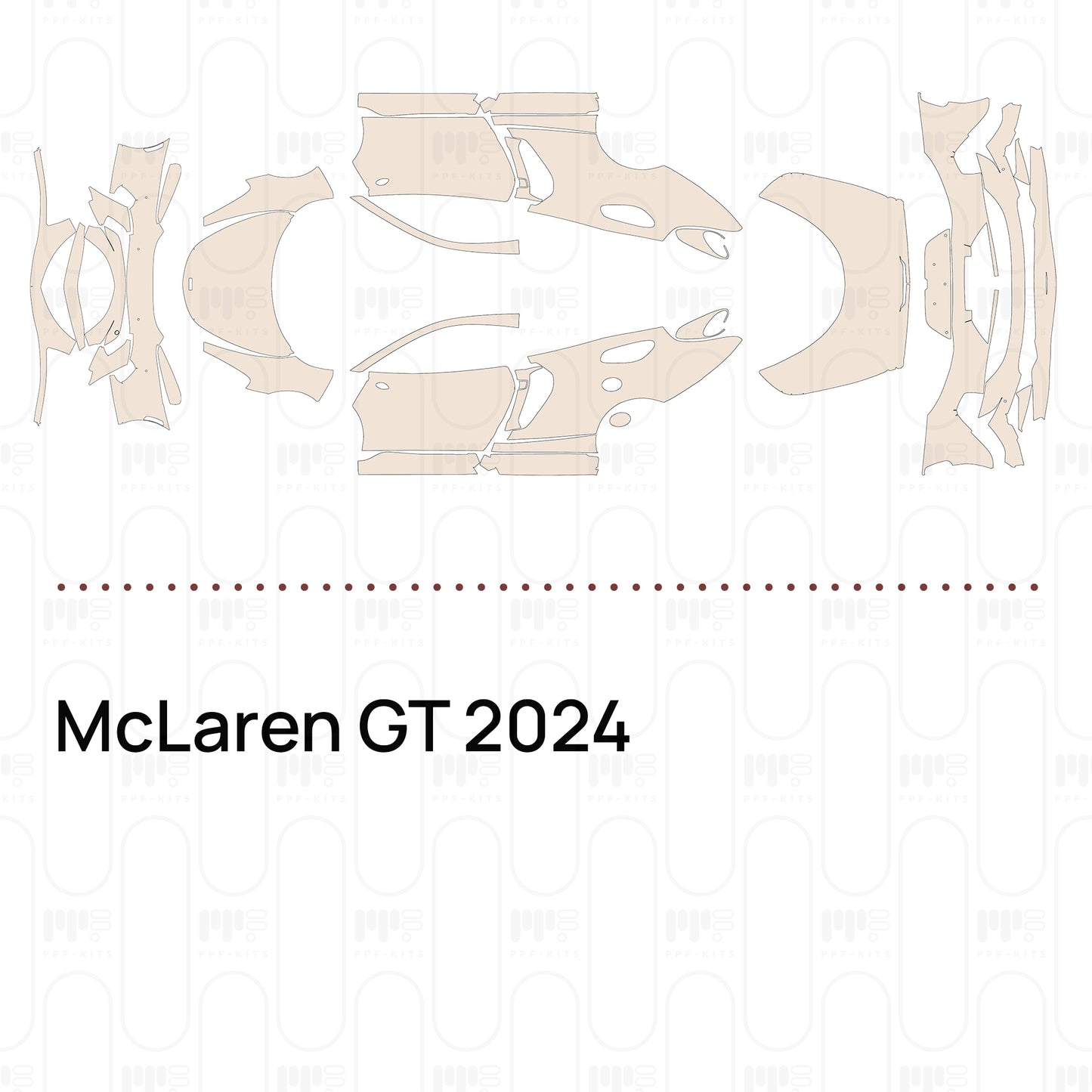 Pre-Cut PPF McLaren GT 2024