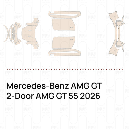 Pre-Cut PPF Mercedes-Benz AMG GT 2-Door AMG GT 55 2026