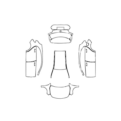 Pre-Cut PPF Mercedes-Benz A Class Hatchback Base 2015 - PPF-Kits