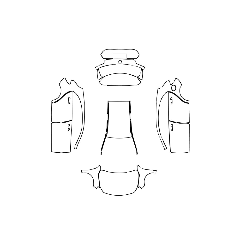 Pre-Cut PPF Mercedes-Benz A Class Hatchback Base 2016 - PPF-Kits