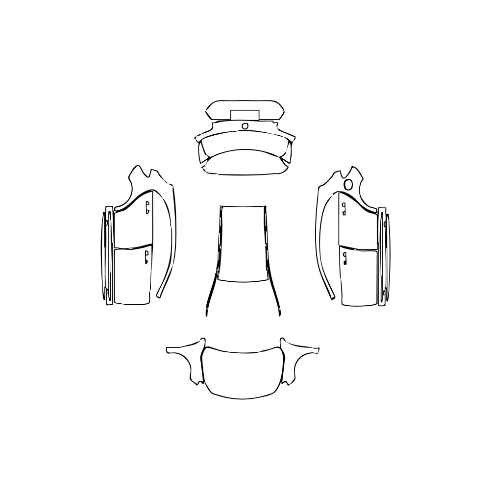 Pre-Cut PPF Mercedes-Benz A Class Hatchback Sport 2014 - PPF-Kits