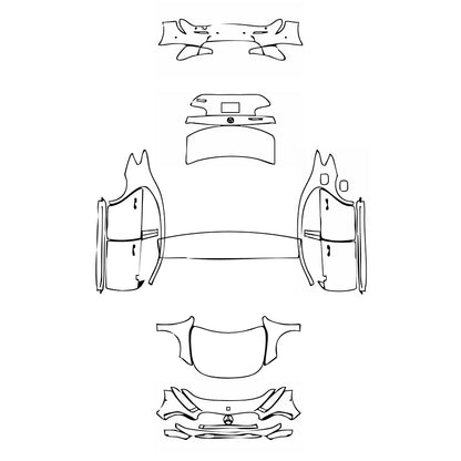 Pre-Cut PPF Mercedes-Benz A Class Sedan AMG Line Extended Wheelbase (Chinese only) 2025 - PPF-Kits