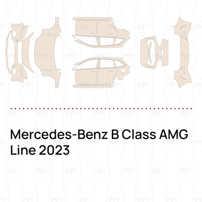 Pre-Cut PPF Mercedes-Benz B Class AMG Line 2023