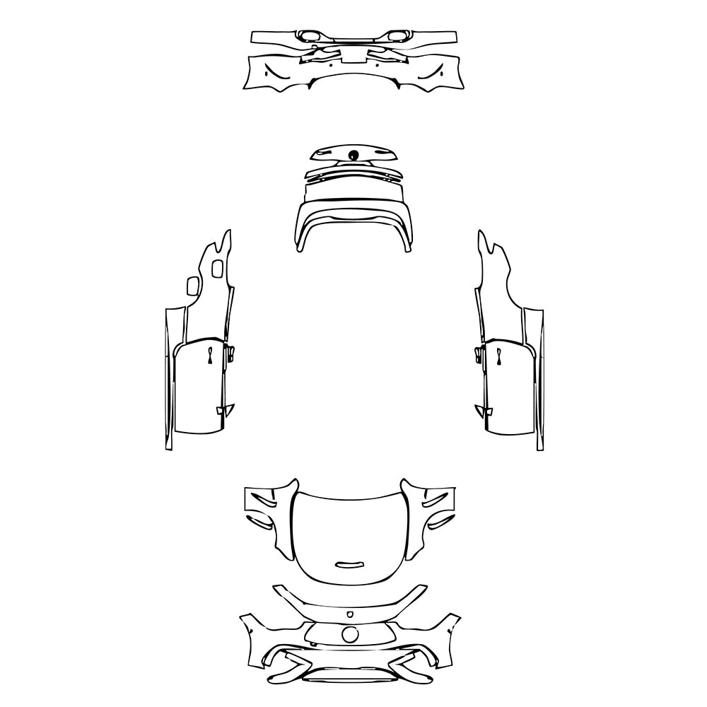 Pre-Cut PPF Mercedes-Benz CLE Cabriolet AMG CLE 53 2024 - PPF-Kits