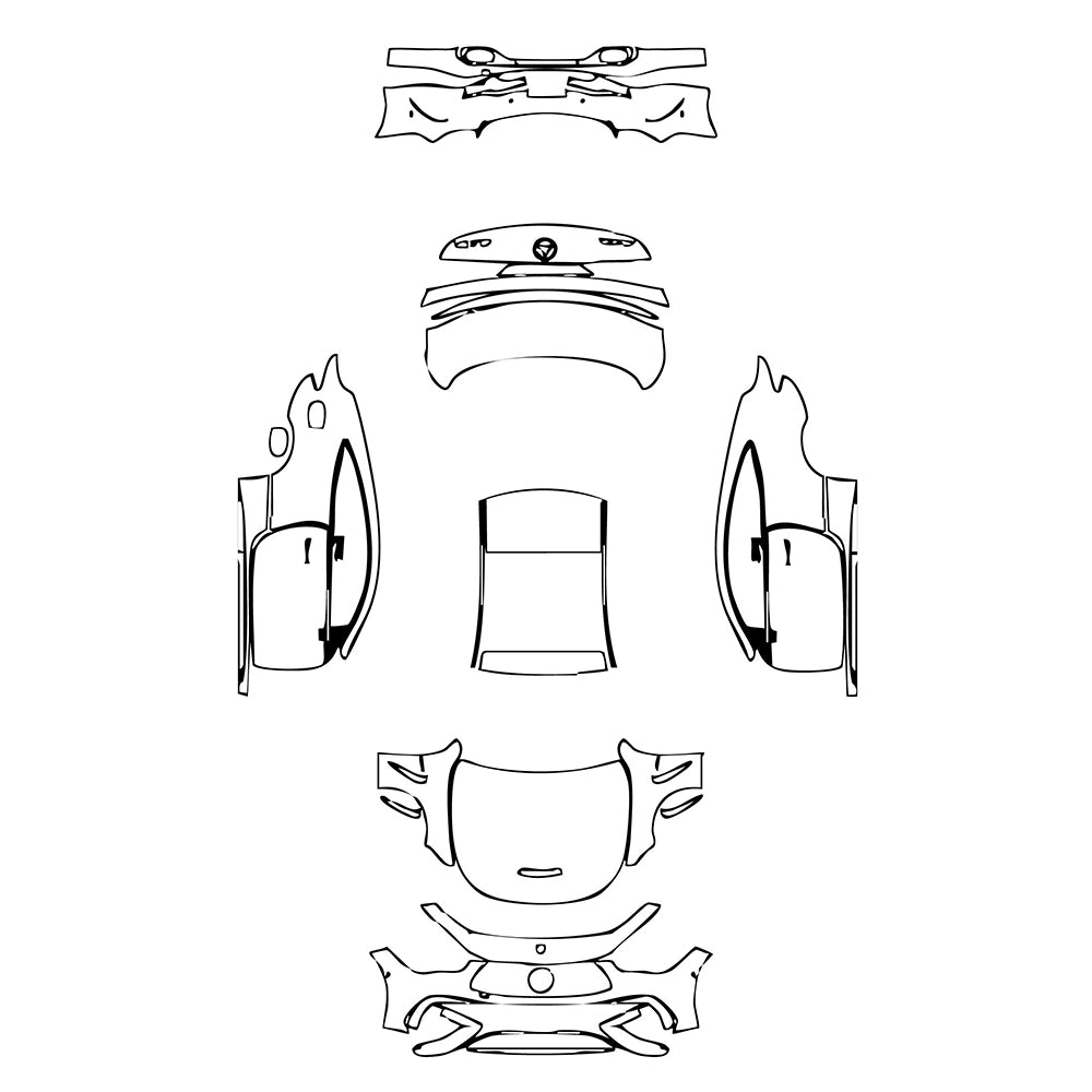 Pre-Cut PPF Mercedes-Benz CLE Coupe AMG CLE 53 2024 - PPF-Kits