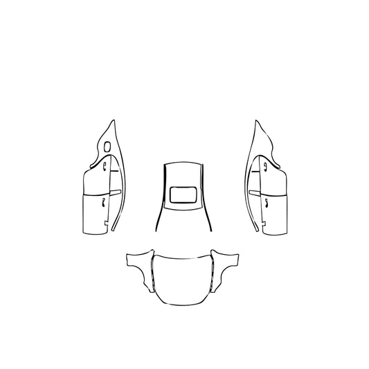 Pre-Cut PPF Mercedes-Benz CLS Sedan Base 2021 - PPF-Kits