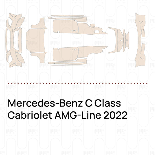 Pre-Cut PPF Mercedes-Benz C Class Cabriolet AMG-Line 2022