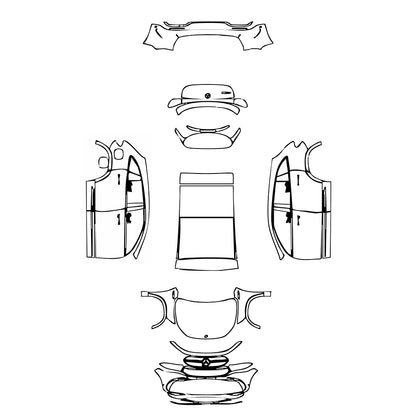 Pre-Cut PPF Mercedes-Benz EQA (CN) AMG Line 2024 - PPF-Kits