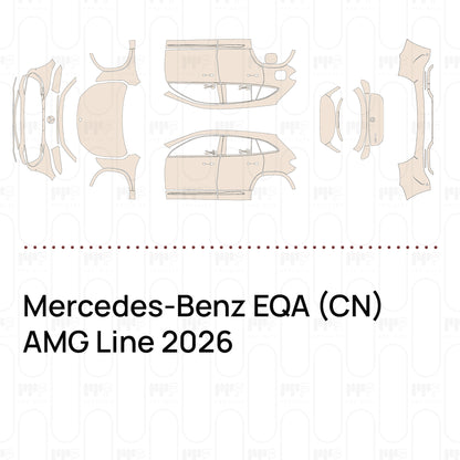 Pre-Cut PPF Mercedes-Benz EQA (CN) AMG Line 2026