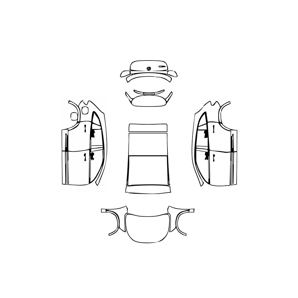 Pre-Cut PPF Mercedes-Benz EQA (US) Base 2022 - PPF-Kits