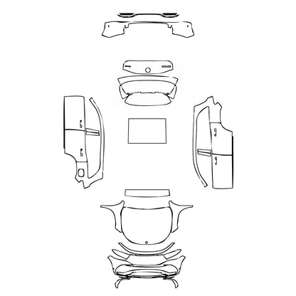 Pre-Cut PPF Mercedes-Benz EQB AMG Line 2025 - PPF-Kits