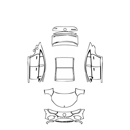 Pre-Cut PPF Mercedes-Benz EQE Luxury 2022 - PPF-Kits