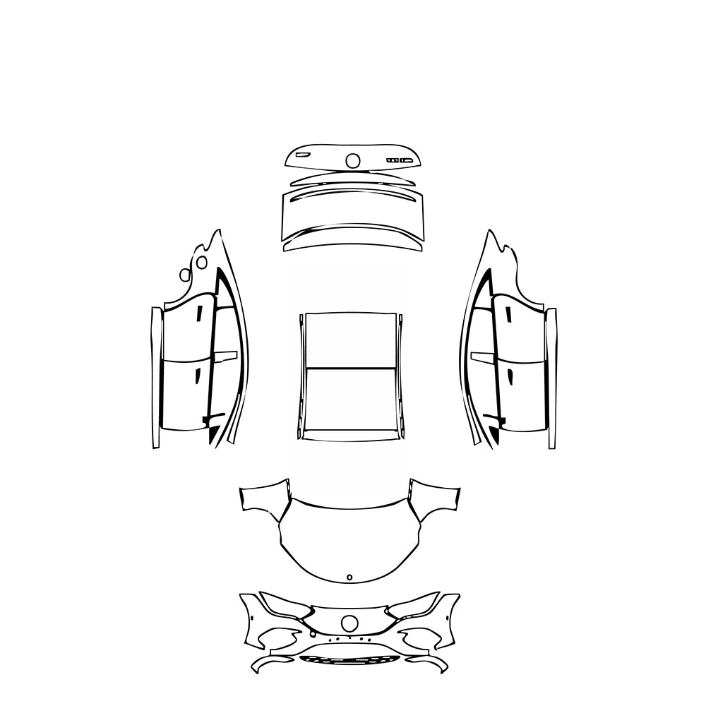 Pre-Cut PPF Mercedes-Benz EQE Luxury 2025 - PPF-Kits