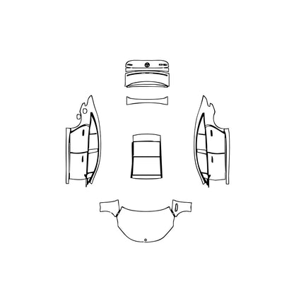 Pre-Cut PPF Mercedes-Benz EQS Base 2022 - PPF-Kits