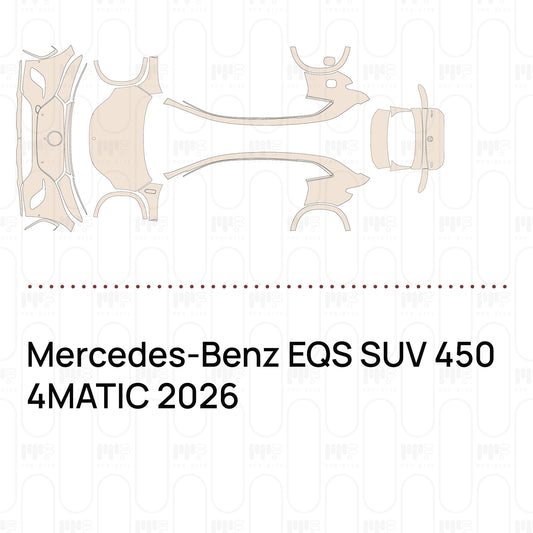 Pre-Cut PPF Mercedes-Benz EQS SUV 450 4MATIC 2026