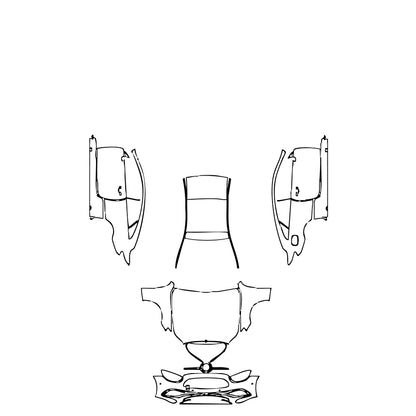 Pre-Cut PPF Mercedes-Benz E Class Coupe Base 2022 - PPF-Kits