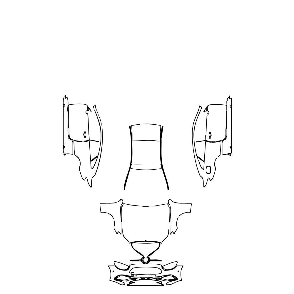 Pre-Cut PPF Mercedes-Benz E Class Coupe Base 2023 - PPF-Kits