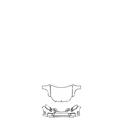 Pre-Cut PPF Mercedes-Benz E Class Sedan AMG E63 2013 - PPF-Kits