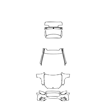 Pre-Cut PPF Mercedes-Benz E Class Wagon Estate AMG Line 2022 - PPF-Kits