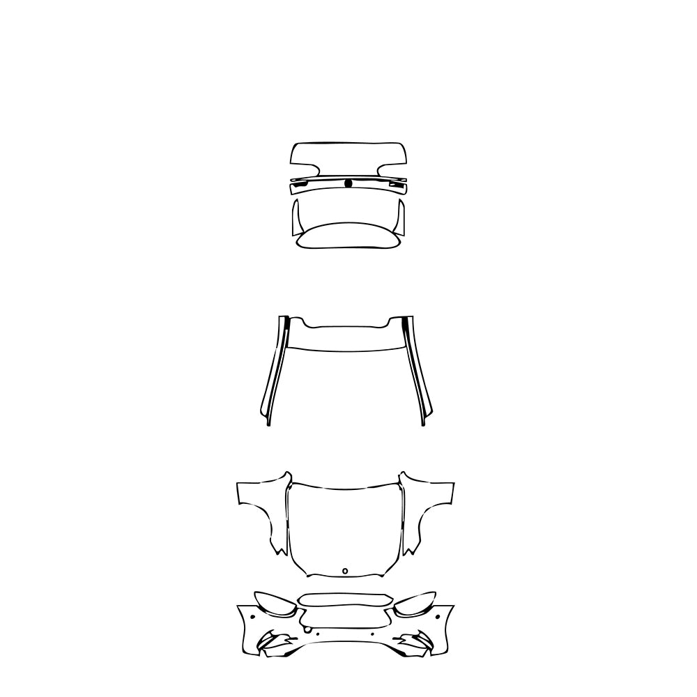 Pre-Cut PPF Mercedes-Benz E Class Wagon Estate AMG Line 2023 - PPF-Kits