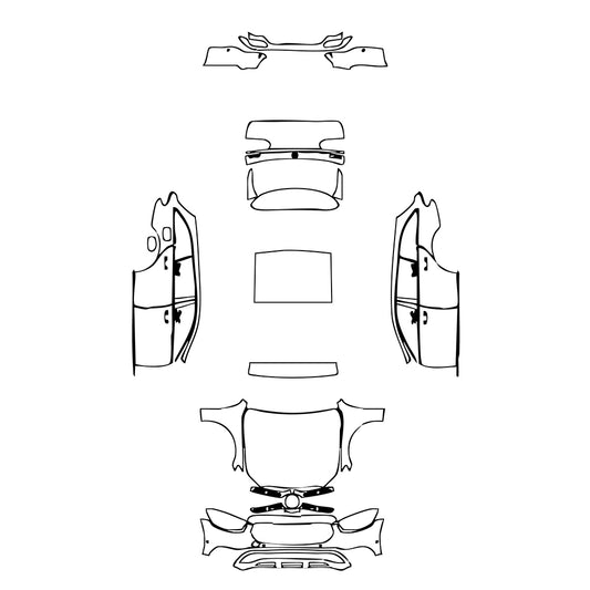 Pre-Cut PPF Mercedes-Benz E Class Wagon Estate All-Terrain 2022 - PPF-Kits