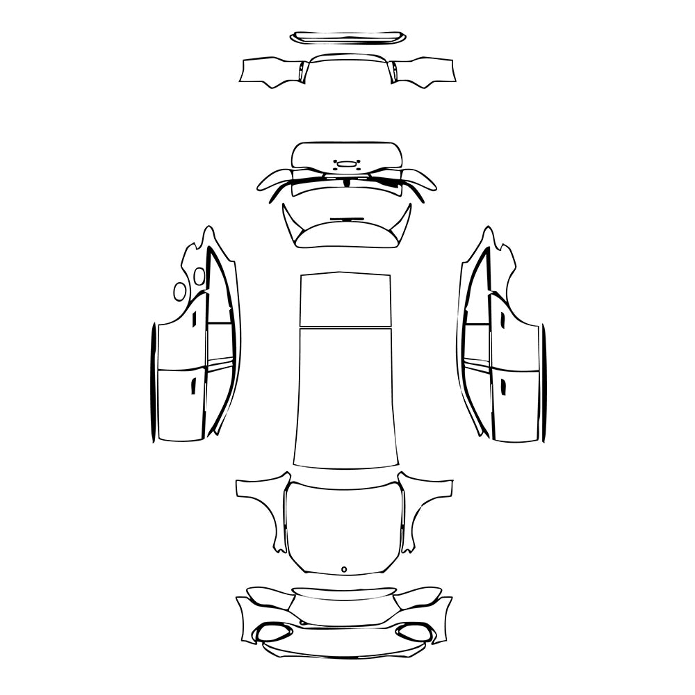 Pre-Cut PPF Mercedes-Benz E Class Wagon Estate All-Terrain 2025 - PPF-Kits