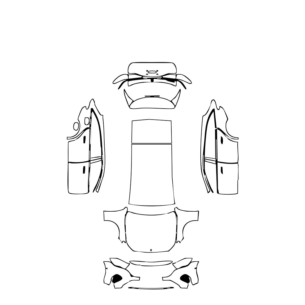 Pre-Cut PPF Mercedes-Benz E Class Wagon Estate Base 2024 - PPF-Kits