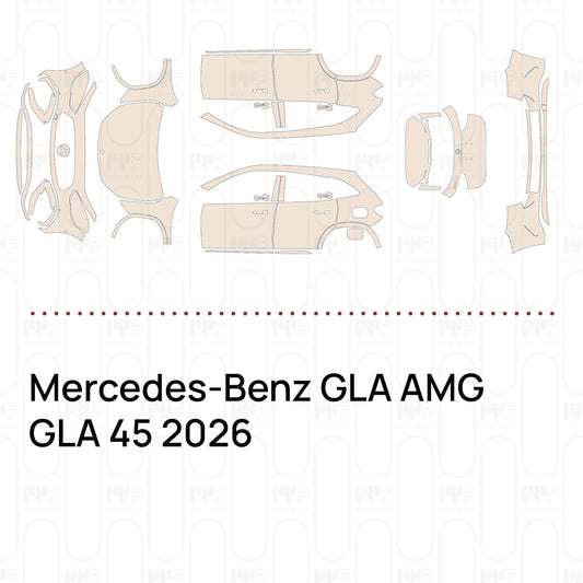 Pre-Cut PPF Mercedes-Benz GLA AMG GLA 45 2026