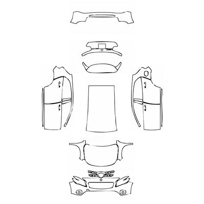 Pre-Cut PPF Mercedes-Benz GLA Base 2019 - PPF-Kits