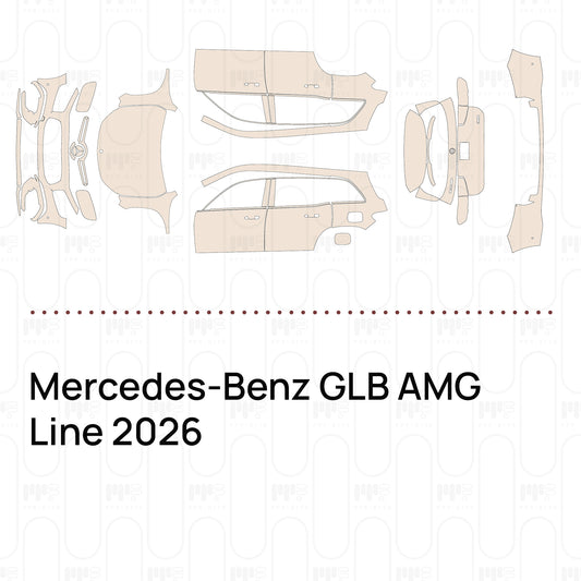Pre-Cut PPF Mercedes-Benz GLB AMG Line 2026