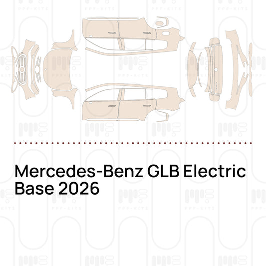 Mercedes-Benz GLB Electric Base 2026 – Pre-Cut PPF