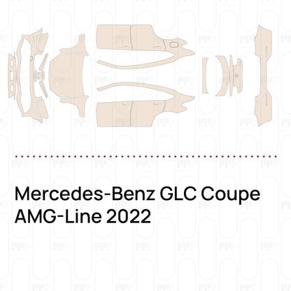Pre-Cut PPF Mercedes-Benz GLC Coupe AMG-Line 2022