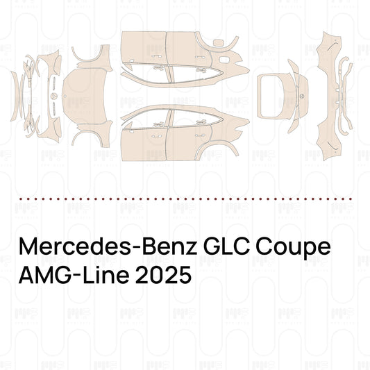 Pre-Cut PPF Mercedes-Benz GLC Coupe AMG-Line 2025