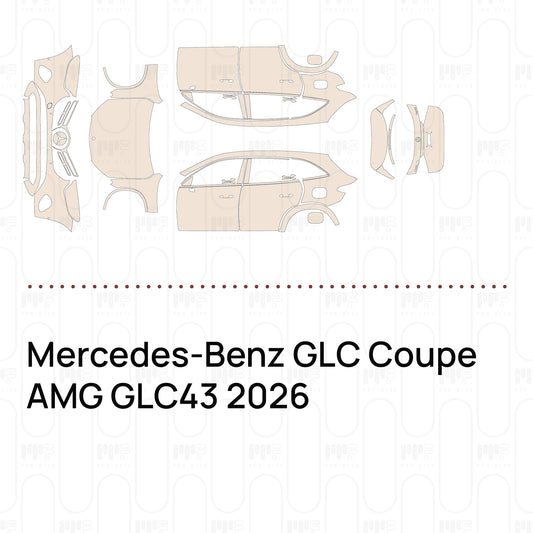 Pre-Cut PPF Mercedes-Benz GLC Coupe AMG GLC43 2026